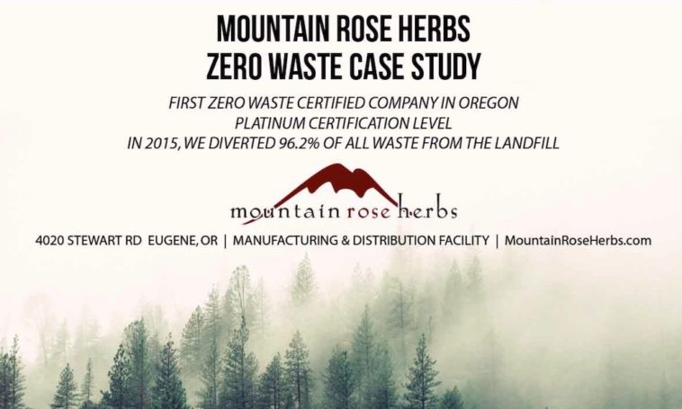 Mountain Rose Herbs achieves Ze
